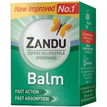 Zandu Balm Effective Relief From Headache Body Pain Sprain And Cold 8ml
