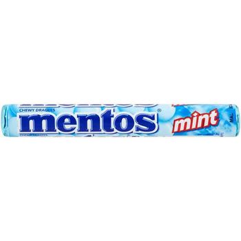 Mentos Mint Flavor Roll Chewy Candy 30g