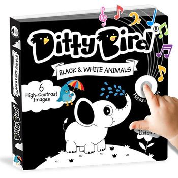 Imagine That Publishing Ditty Bird Black And White Animals