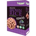 Yes Natural Organic Brown Rice Rings Blueberry
