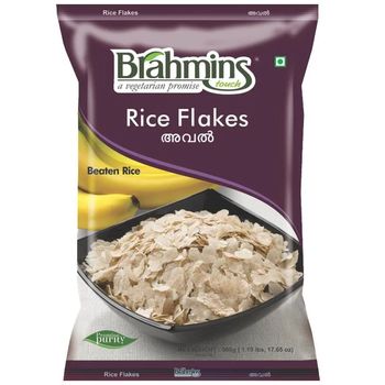 Brahmins Beaten Rice Red Aval 500g