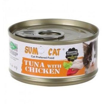 Sumo Cat Canned Food Tuna With Chicken 80g