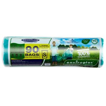 Sekoplas Enviroplus Garbage Bag Roll S 90 Pieces