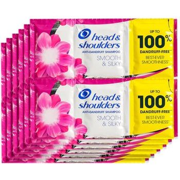 Head & Shoulders Anti Dandruff Shampoo Smooth And Silky 12pcs 12ml