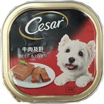 Cesar Beef And Liver Pate Dog Food 100g