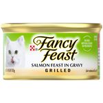 Fancy Feast Grilled Salmon Wet Cat Food 85g