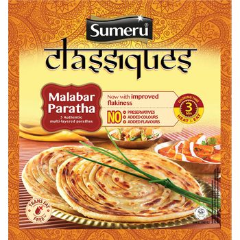 Sumeru Whole Wheat Atta Paratha 300g