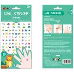 Avenir Nail Stickers Big Animals 78pcs