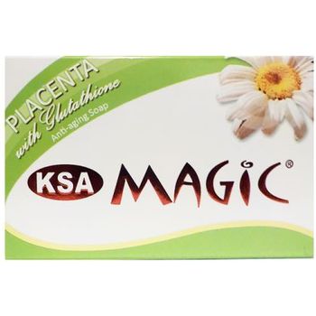 KSA Magic Soap Placenta With Glutathione Anti Aging 140g