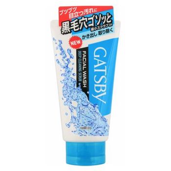 Gatsby Facial Wash Deep Cleaning Scrub 130g