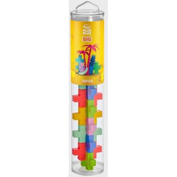 Plus Plus Tube BIG Tropical Mix 15pcs