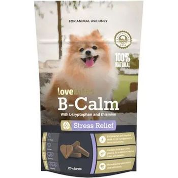 Vetafarm Lovebites B Calm Stress Relief Dog Chew 30 Pack
