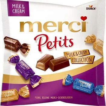 Merci Petits Milk Cream Collection 125g