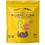 Fusion Jerky Rosemary Citrus Artisan Turkey Jerky 78g Snack Pack