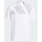 Adidas Men Golf Aeroready Big Badge of Sport Short Sleeve Mock Neck Shirt
