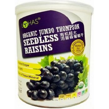 Lohas Organic Jumbo Thompson Seedless Raisins 425g