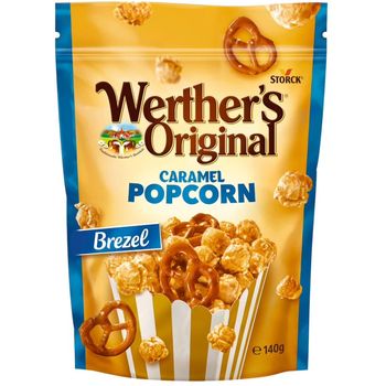 Storck Werther's Original Caramel Popcorn Pretzel 140g