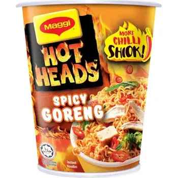 Maggi Hot Heads Spicy Goreng Cup 64g