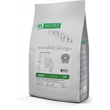 NATURE'S PROTECTION Superior White Dog Coat Insect 1.5kg