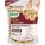 Naturel Organic Rice Mixed Brown Gaba Riceberry