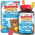 Yummi Bears Sugar Free Multivitamin And Mineral Gummy Vitamin 60 Tablets