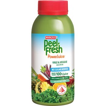 Marigold Peel Fresh Powerjuice Kale & Veggie No Sugar Added 250ml