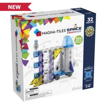 Magna-Tiles Space And Micromags 32 Piece Set