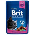 Brit Premium Cat Chicken And Turkey Gravy 100g