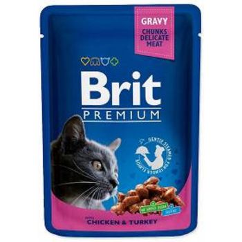 Brit Premium Cat Chicken And Turkey Gravy 100g