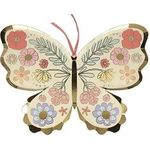 Meri Meri Floral Butterfly Shaped Party Plates