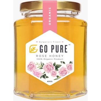 Go Pure Organic Rose Honey 400g