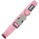 Red Dingo Classic Dog Collar Pink