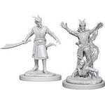 Neca D&D Nolzurs Marvelous Unpainted Miniatures Wave 6 Tiefling Male Warlock