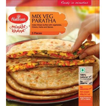 Haldiram's Mix Veg Paratha 400g