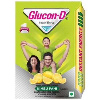 Glucon D Instant Energy Health Drink Nimbu Pani, 200g 