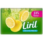 Liril Lemon And Tea Tree Oil Soap 125g