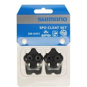 Shimano Unisexadult Plattensatz Smsh51 Mit Gegenplatte Cleats Black Standard Size