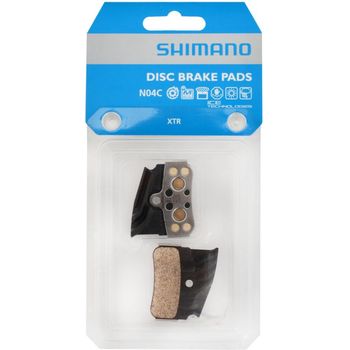 Shimano XTR N04C Ice Tech with Radiator Fin Metal Disc Brake Pads