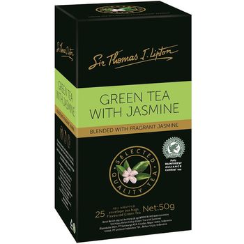 Lipton Sir Thomas J Green Tea With Jasmine Tea Bag 50g
