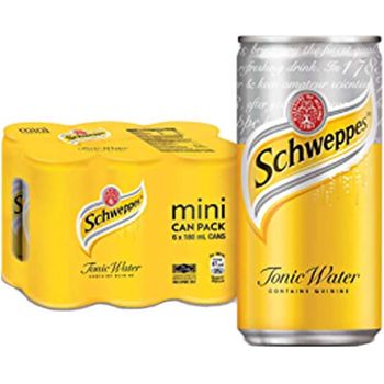 Schweppes Tonic Water 6pcs 180ml