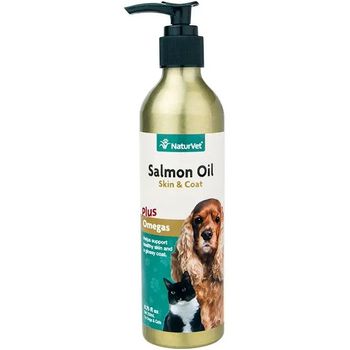 NaturVet Unscented Salmon Oil for Dog & Cat 259g