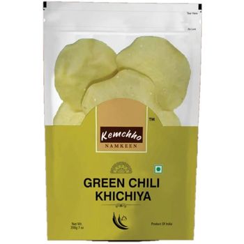 Kemchho Green Chili Khichiya 200g
