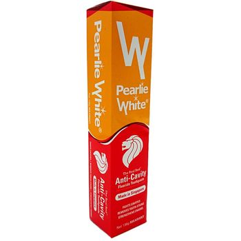 Pearlie White the Real Red Anti Cavity Toothpaste 138g