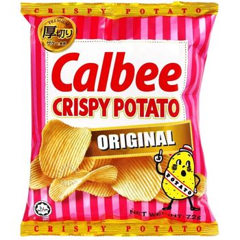 Calbee Crispy Potato Chips Original 72g