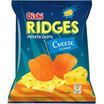 Oishi Ridges Cheese Flavor 60g