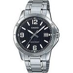 Casio Mtp-v004d-1b2udf Analog Quartz Silver Stainless Steel Men's Watch