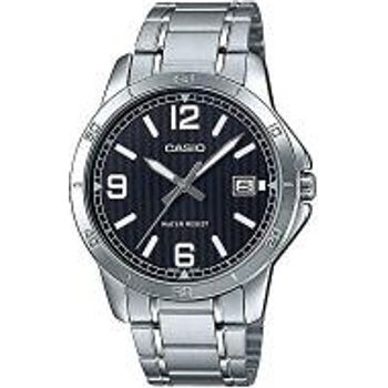 Casio Mtp-v004d-1b2udf Analog Quartz Silver Stainless Steel Men's Watch