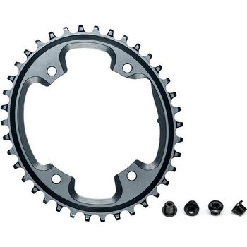 absoluteBLACK Chainring CX 1x Oval 110/4 42T Grey