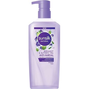 Sunsilk Natural Bergamot And Butterfly Pea Anti Hairfall Shampoo 450ml