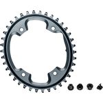 absoluteBLACK Chainring CX 1x Oval 110/4 38T Grey
